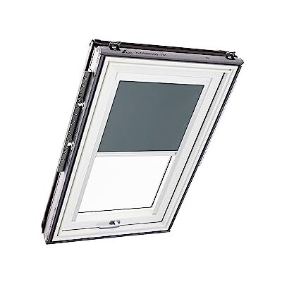 Roto Original Verdunkelungsrollo ZRV Nahezu vollständige Verdunkelung Führungsschiene Weiß Dachfenster Baureihe Designo R6/R8, i8 und Classic 64/84 Größe 054/098 05/09 Farbe Dunkelgrau Roto Original Verdunkelungsrollo ZRV Nahezu vollständige Verdunkelung Führungsschiene Weiß Dachfenster Baureihe Designo R6/R8, i8 und Classic 64/84 Größe 054/098 05/09 Farbe Dunkelgrau