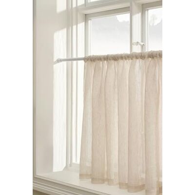 Jotex Ellen Kurz Leinen Scheibengardinen – Flachs-Cafévorhang 250cm breit, 100% Leinen (1er Pack) Leinenbeige, 75 x 250 cm, Beige Jotex Ellen Kurz Leinen Scheibengardinen – Flachs-Cafévorhang 250cm breit, 100% Leinen (1er Pack) Leinenbeige, 75 x 250 cm, Beige