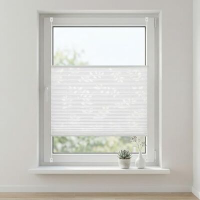 Sekey Plissee ohne Bohren Klemmfix Fenster Plisseerollo Verstellbarer Spannung Jalousie für Tür & Fenster Sekey Plissee ohne Bohren Klemmfix Fenster Plisseerollo Verstellbarer Spannung Jalousie für Tür & Fenster