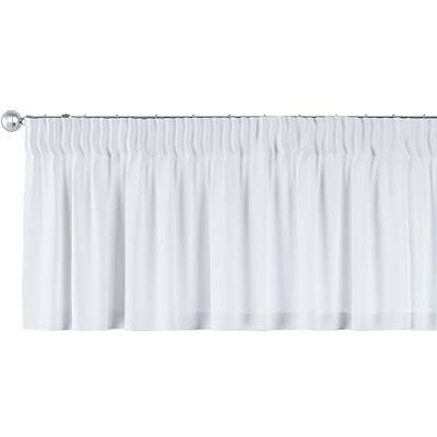 Dekoria Lambrequin - Baumwolle, Weiß - 260 x 40 cm - Fensterdekoration Dekoria Lambrequin - Baumwolle, Weiß - 260 x 40 cm - Fensterdekoration
