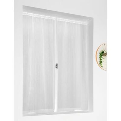 LINDER Scheibengardine Scala, azurblau, 60 x 140 cm, 1 Paar LINDER Scheibengardine Scala, azurblau, 60 x 140 cm, 1 Paar