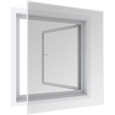 Windhager Fliegengitter Fenster mit Magnet, ohne Bohren, 100x120 cm Insektenschutz Fenster mit Magnetrahmen, selbstschließend, ohne Bohren montierbar und individuell zuschneidbar Windhager Fliegengitter Fenster mit Magnet, ohne Bohren, 100x120 cm Insektenschutz Fenster mit Magnetrahmen, selbstschließend, ohne Bohren montierbar und individuell zuschneidbar