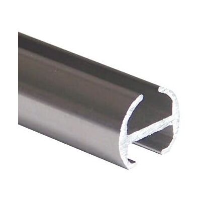 BASIT Innenlauf Gardinenstangenrohr 120 cm lang I Edelstahlrohr 16mm Durchmesser I Innenlauf Gadinenstange Schiene in Edelstahl Optik I Vorhangschiene Silber BASIT Innenlauf Gardinenstangenrohr 120 cm lang I Edelstahlrohr 16mm Durchmesser I Innenlauf Gadinenstange Schiene in Edelstahl Optik I Vorhangschiene Silber