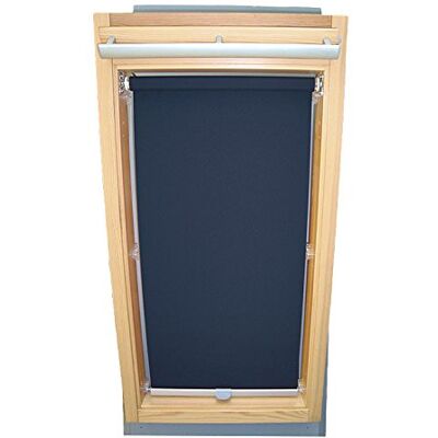 Shadow Dachfenster Sichtschutzrollo Basis Rollo für Typ Roto WDF 735 H 735 K 73_ Größe 6/11 in der Farbe dunkelblau Shadow Dachfenster Sichtschutzrollo Basis Rollo für Typ Roto WDF 735 H 735 K 73_ Größe 6/11 in der Farbe dunkelblau
