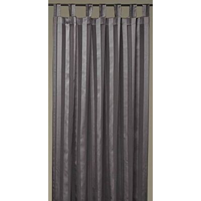 Arsvita Dekoschal Gardine Vorhang Streifen halbtransparent Auswahl: Schlaufenschal 140x 245cm anthrazit dunkelgrau Arsvita Dekoschal Gardine Vorhang Streifen halbtransparent Auswahl: Schlaufenschal 140x 245cm anthrazit dunkelgrau