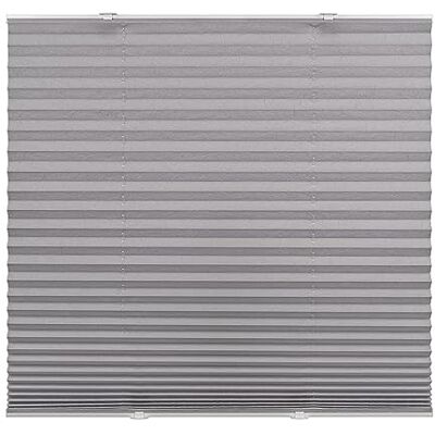 Ventanara ® Plissee ohne Bohren mit Saugnapfbefestigung Faltrollo Plissee Plisseerollo (Grau, 70 x 130 cm) Ventanara ® Plissee ohne Bohren mit Saugnapfbefestigung Faltrollo Plissee Plisseerollo (Grau, 70 x 130 cm)