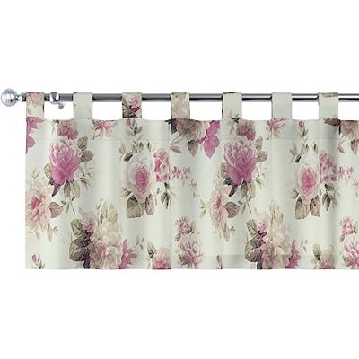 Dekoria Lambrequin - Rosa-Beige Rosen - 130x40cm - Fensterdeko Dekoria Lambrequin - Rosa-Beige Rosen - 130x40cm - Fensterdeko