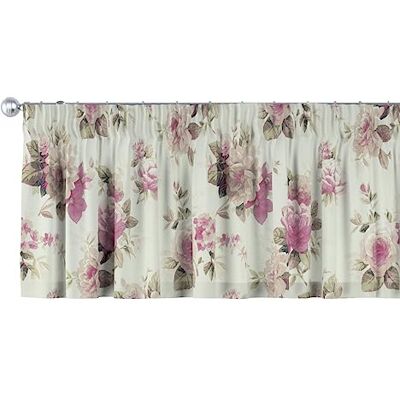 Dekoria Lambrekin - Rosa-Beige Blumen - 260 x 40 cm - Lambrekin Dekoria Lambrekin - Rosa-Beige Blumen - 260 x 40 cm - Lambrekin