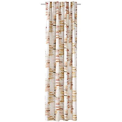 Verdi Schlaufenschal mit buntem Muster - Gardine Verdi Schlaufenschal mit buntem Muster - Gardine
