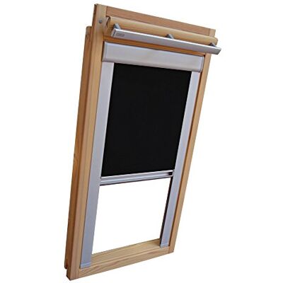 Shadow Dachfenster Verdunkelungsrollo Komfort Rollo Thermo für Typ Roto WDF R4 / R7 / R45 / R48 / R75 / R78 / R4_K/H R7_K/H Größe 5/9 in der Farbe schwarz Shadow Dachfenster Verdunkelungsrollo Komfort Rollo Thermo für Typ Roto WDF R4 / R7 / R45 / R48 / R75 / R78 / R4_K/H R7_K/H Größe 5/9 in der Farbe schwarz