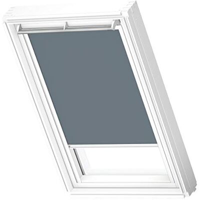 VELUX Verdunkelungsrollo (DKL), weiße Seitenschienen, MK04, Blaugrau Standard 100 von OEKO-TEX® zertifiziert. Stufenlose Anpassung VELUX Verdunkelungsrollo (DKL), weiße Seitenschienen, MK04, Blaugrau Standard 100 von OEKO-TEX® zertifiziert. Stufenlose Anpassung