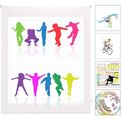 Blindecor 110x180 Mehrfarben Translucent Digital - blind Blindecor 110x180 Mehrfarben Translucent Digital - blind