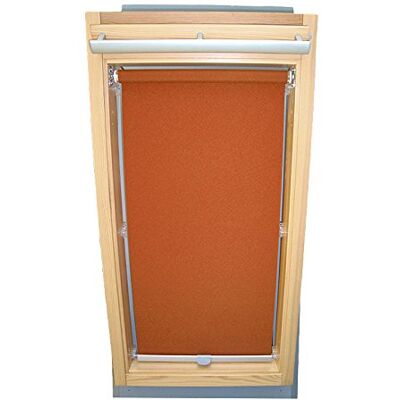 Shadow Dachfenster Sichtschutzrollo Basis Rollo für Typ Roto WDF 410-420 H Größe 10/12 in der Farbe terracotta Shadow Dachfenster Sichtschutzrollo Basis Rollo für Typ Roto WDF 410-420 H Größe 10/12 in der Farbe terracotta