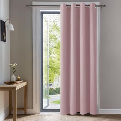 Deconovo Vorhang Blickdicht Ösen Gardinen Kinderzimmer Thermogardine Kälteschutz Ösen, 180x140 cm(HöhexBreite), Hellpink, 1 Stück 1 Stück, H180 x B140 cm, Blickdichte Gardinen, Thermovorhang Hitzeschutz, Ösenschal, Sichtschutz, Blackout Curtains,UV-Schu Deconovo Vorhang Blickdicht Ösen Gardinen Kinderzimmer Thermogardine Kälteschutz Ösen, 180x140 cm(HöhexBreite), Hellpink, 1 Stück 1 Stück, H180 x B140 cm, Blickdichte Gardinen, Thermovorhang Hitzeschutz, Ösenschal, Sichtschutz, Blackout Curtains,UV-Schu