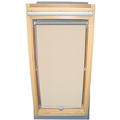 Shadow Dachfenster Abdunkelungsrollo Basis Rollo Thermo für Typ Roto WDF R4 / R7 / R45 / R48 / R75 / R78 / R4_K/H R7_K/H Größe 6/9 in der Farbe creme Shadow Dachfenster Abdunkelungsrollo Basis Rollo Thermo für Typ Roto WDF R4 / R7 / R45 / R48 / R75 / R78 / R4_K/H R7_K/H Größe 6/9 in der Farbe creme