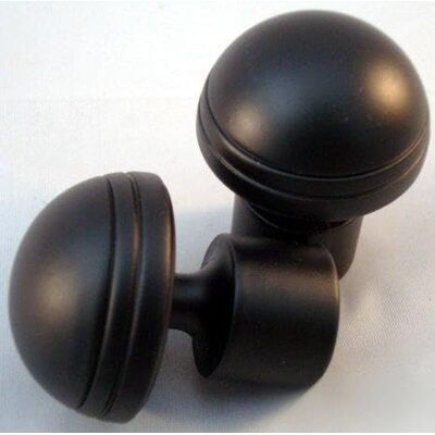 Gardinia 2x Endstück "Halbkugel" für Stangen mit 16mm Durchmesser Gardinia 2x Endstück "Halbkugel" für Stangen mit 16mm Durchmesser