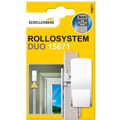 Schellenberg 15671 Rollladen-Gurtführung Duo Plus Maxi, weiß Schellenberg 15671 Rollladen-Gurtführung Duo Plus Maxi, weiß