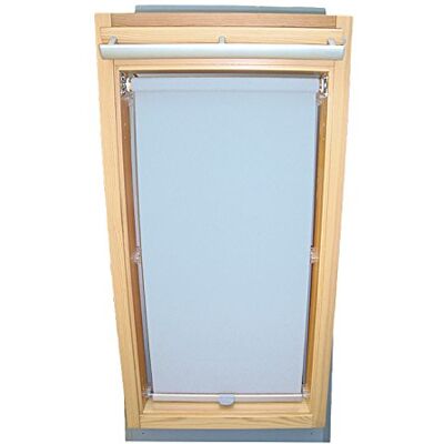 Shadow Dachfenster Abdunkelungsrollo Basis Rollo für Typ Roto WDF 735 H 735 K 73_ Größe 7/11 in der Farbe hellblau Shadow Dachfenster Abdunkelungsrollo Basis Rollo für Typ Roto WDF 735 H 735 K 73_ Größe 7/11 in der Farbe hellblau