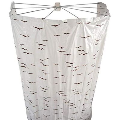 RIDDER Ersatzduschvorhang Ombrella Sylt beige 210x170 cm RIDDER Ersatzduschvorhang Ombrella Sylt beige 210x170 cm
