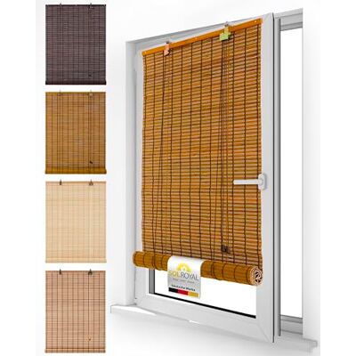 Sol Royal Bambus Rollo ohne Bohren Holz Jalousie Fenster innen Holzrollo 90x220cm 90cm breit Holzjalousie Raffrollo Sichtschutz Sonnenschutz Blickdicht Bambusrollo Bambusjalousie Fensterrollo BR7 Sol Royal Bambus Rollo ohne Bohren Holz Jalousie Fenster innen Holzrollo 90x220cm 90cm breit Holzjalousie Raffrollo Sichtschutz Sonnenschutz Blickdicht Bambusrollo Bambusjalousie Fensterrollo BR7