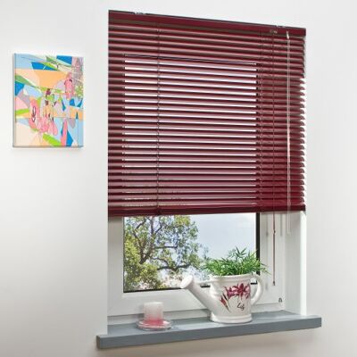 Liedeco Aluminium-Jalousie Bordeaux B80cm x H160cm Liedeco Aluminium-Jalousie Bordeaux B80cm x H160cm
