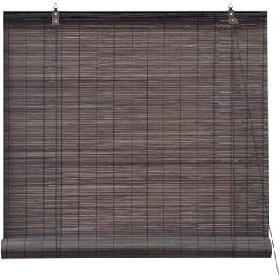 Victoria Bambusrollo Sonnenschutz Sichtschutz Rollo Seitenzugrollo, für Fenster und Türen, Blickdicht, 50 X 130 cm, Dunkelbraun Victoria Bambusrollo Sonnenschutz Sichtschutz Rollo Seitenzugrollo, für Fenster und Türen, Blickdicht, 50 X 130 cm, Dunkelbraun