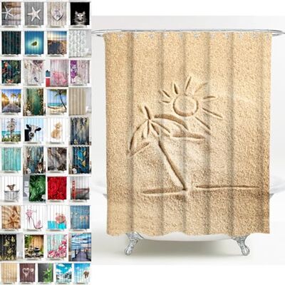 Sanilo Duschvorhang, viele schöne Duschvorhänge zur Auswahl, hochwertige Qualität, inkl. 12 Ringe, wasserdicht, Anti-Schimmel-Effekt (Sunshine) Sanilo Duschvorhang, viele schöne Duschvorhänge zur Auswahl, hochwertige Qualität, inkl. 12 Ringe, wasserdicht, Anti-Schimmel-Effekt (Sunshine)