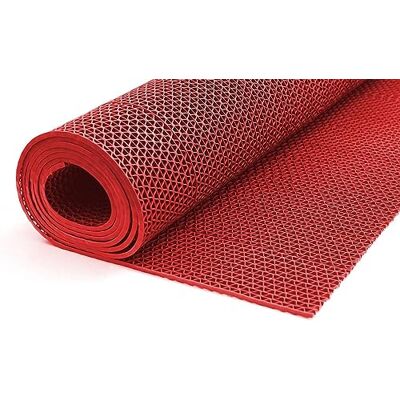 ONPIRA Bodenmatte in 4 Farben Saunaläufer Duschmatte Antirutschmatte Meterware 90 und 120 cm (120cm Rot) ONPIRA Bodenmatte in 4 Farben Saunaläufer Duschmatte Antirutschmatte Meterware 90 und 120 cm (120cm Rot)