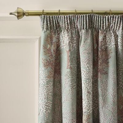 Catherine Lansfield Woodland Trees Vorhänge, gefüttert, Bleistiftfalten, 2 Stoffbahnen, 117,8 x 137,2 cm, Grün Catherine Lansfield Woodland Trees Vorhänge, gefüttert, Bleistiftfalten, 2 Stoffbahnen, 117,8 x 137,2 cm, Grün