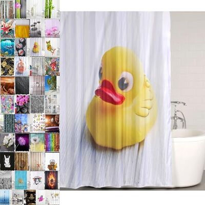 Sanilo Duschvorhang, viele schöne Duschvorhänge zur Auswahl, hochwertige Qualität, inkl. 12 Ringe, wasserdicht, Anti-Schimmel-Effekt (Ente, 180 x 200 cm) Sanilo Duschvorhang, viele schöne Duschvorhänge zur Auswahl, hochwertige Qualität, inkl. 12 Ringe, wasserdicht, Anti-Schimmel-Effekt (Ente, 180 x 200 cm)