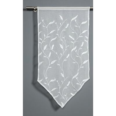 Gardinia Sehlbach Spitzenpanneaux, Dolly-Voile Stickerei Ranke, Natur, 60 x 120 cm Bistrogardine, Elegante Stickerei, Lichtdurchlässig, Blickdicht, Einfache Befestigung, Öko-Tex Zertifiziert Gardinia Sehlbach Spitzenpanneaux, Dolly-Voile Stickerei Ranke, Natur, 60 x 120 cm Bistrogardine, Elegante Stickerei, Lichtdurchlässig, Blickdicht, Einfache Befestigung, Öko-Tex Zertifiziert