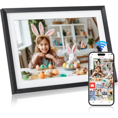 Rollei Smart Frame WiFi 107 Elektronischer Digitaler Bilderrahmen Frameo Rollei Smart Frame WiFi 107 Elektronischer Digitaler Bilderrahmen Frameo