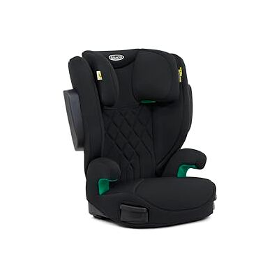 Graco EverSure™ i-Size R129 Autokindersitz, ca. 3,5 bis 12 Jahre (100 bis 150 cm), Kindersitzerhöhung, Armlehnen und Kopfstütze höhenverstellbar, leicht, schwarz, Black Graco EverSure™ i-Size R129 Autokindersitz, ca. 3,5 bis 12 Jahre (100 bis 150 cm), Kindersitzerhöhung, Armlehnen und Kopfstütze höhenverstellbar, leicht, schwarz, Black