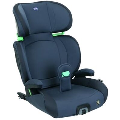 Chicco Quizy i-Size, Kindersitz 3-12 Jahre (100-150 cm), Mit Isofix-System, mit Liegeposition, Höhenverstellbar, mit gepolsterten Armlehnen und komfortablem Sitz, (15-36 kg), Gruppe 1/2/3, Blau Chicco Quizy i-Size, Kindersitz 3-12 Jahre (100-150 cm), Mit Isofix-System, mit Liegeposition, Höhenverstellbar, mit gepolsterten Armlehnen und komfortablem Sitz, (15-36 kg), Gruppe 1/2/3, Blau