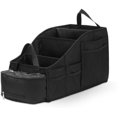 Cozary Autositz Organizer, Auto Organizer Kinder für Spielzeug, Bücher, Snacks, Organizer Auto Rücksitz Kinder mit Becherhaltern und Netztaschen, Rücksitz Organizer Zusammenklappbar Cozary Autositz Organizer, Auto Organizer Kinder für Spielzeug, Bücher, Snacks, Organizer Auto Rücksitz Kinder mit Becherhaltern und Netztaschen, Rücksitz Organizer Zusammenklappbar