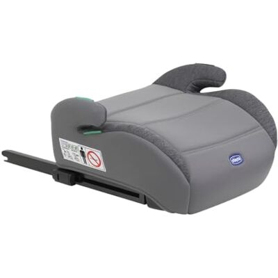 Chicco Quasar Fix i-Size, Kinderautositz 7-12 Jahre (126-150 cm), Gewicht 23-36 kg, Gruppe 3, einfach einzubauen mit Isofix-System, mit gepolsterten Armlehnen und komfortablem Sitz, Grau Chicco Quasar Fix i-Size, Kinderautositz 7-12 Jahre (126-150 cm), Gewicht 23-36 kg, Gruppe 3, einfach einzubauen mit Isofix-System, mit gepolsterten Armlehnen und komfortablem Sitz, Grau