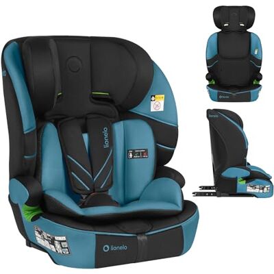 Lionelo LEVI FIX I-SIZE Kindersitz 76-150 cm bis zu 36 kg, Gruppe 1 2 3, Seitenschutz, 10 Grad Kopfstützenverstellung, ISOFIX und Top Tether Montage, R129 i-Size Lionelo LEVI FIX I-SIZE Kindersitz 76-150 cm bis zu 36 kg, Gruppe 1 2 3, Seitenschutz, 10 Grad Kopfstützenverstellung, ISOFIX und Top Tether Montage, R129 i-Size