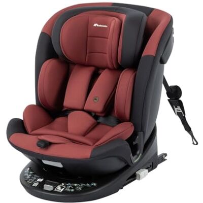 Bebeconfort RevolveFix 360 i-Size, Autositz 360 Drehbar, 0–12 Jahre, 40–150cm, ISOFIX Kindersitz, Top-Tether-Installation, 360°-Drehung, 6 Liegepositionen, 12 Kopfstützenpositionen, Dual Red Bebeconfort RevolveFix 360 i-Size, Autositz 360 Drehbar, 0–12 Jahre, 40–150cm, ISOFIX Kindersitz, Top-Tether-Installation, 360°-Drehung, 6 Liegepositionen, 12 Kopfstützenpositionen, Dual Red