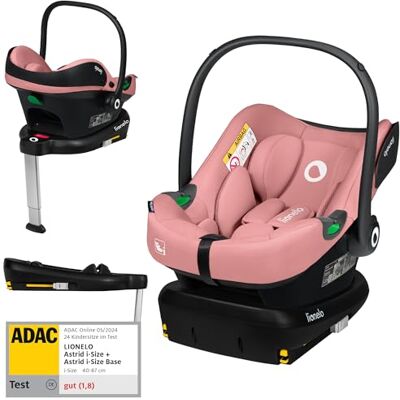 Lionelo ASTRID i-Size SET Kindersitz mit Basis 40-87 cm Babyschale ISOFIX Lionelo ASTRID i-Size SET Kindersitz mit Basis 40-87 cm Babyschale ISOFIX