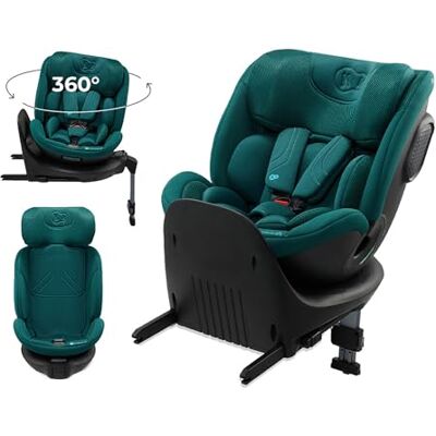Kinderkraft XRIDER2 I-SIZE 40-150 cm, Kindersitz 0-36 kg, 0-12 Jahre, 5-Punkt-Gurte, 360 grad drehbar, Kinderautositz mit ISOFIX, FWF und RWF, verstärkte Kopfstütze, Memory-Schaum, Grün Kinderkraft XRIDER2 I-SIZE 40-150 cm, Kindersitz 0-36 kg, 0-12 Jahre, 5-Punkt-Gurte, 360 grad drehbar, Kinderautositz mit ISOFIX, FWF und RWF, verstärkte Kopfstütze, Memory-Schaum, Grün