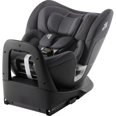 Britax Römer Kindersitz RIDER, für Kinder von 40-125 cm (i-Size) mit ISOFIX und Stützbein, Geburt 7 Jahre, Midnight Grey Britax Römer Kindersitz RIDER, für Kinder von 40-125 cm (i-Size) mit ISOFIX und Stützbein, Geburt 7 Jahre, Midnight Grey