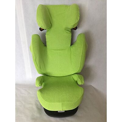 EKO FVLFIL Sommerbezug Schonbezug für Cybex Solution M, M-Fix, S-Fix, M SL Frottee 100% Baumwolle grün EKO FVLFIL Sommerbezug Schonbezug für Cybex Solution M, M-Fix, S-Fix, M SL Frottee 100% Baumwolle grün