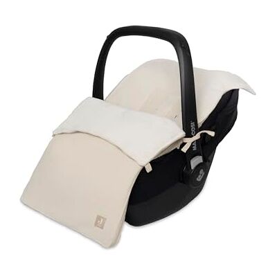 Jollein Fußsack Little Waffle – Sand – Für Babyschale Kinderautositz Gruppe 0+ und Kinderwagen – Für 3-Punkt- und 5-Punkt-Gurt – Mit Fleecefutter – Strukturierte Baumwolle – OEKO-TEX Zertifiziert Jollein Fußsack Little Waffle – Sand – Für Babyschale Kinderautositz Gruppe 0+ und Kinderwagen – Für 3-Punkt- und 5-Punkt-Gurt – Mit Fleecefutter – Strukturierte Baumwolle – OEKO-TEX Zertifiziert