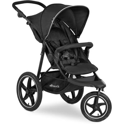 hauck Runner 2 Robuster Dreirad Buggy mit XL Luftrreifen bis 22 kg, Schwarz hauck Runner 2 Robuster Dreirad Buggy mit XL Luftrreifen bis 22 kg, Schwarz