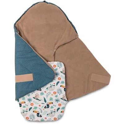 ULLENBOOM Einschlagdecke für die Babyschale Ideal für Herbst & Winter TOG 2.5, Oberstoff: 100% Baumwolle, gefüttert, OEKO-TEX zertifiziert, Einfaches öffnen & schließen, Made in EU, Waschbar ULLENBOOM Einschlagdecke für die Babyschale Ideal für Herbst & Winter TOG 2.5, Oberstoff: 100% Baumwolle, gefüttert, OEKO-TEX zertifiziert, Einfaches öffnen & schließen, Made in EU, Waschbar