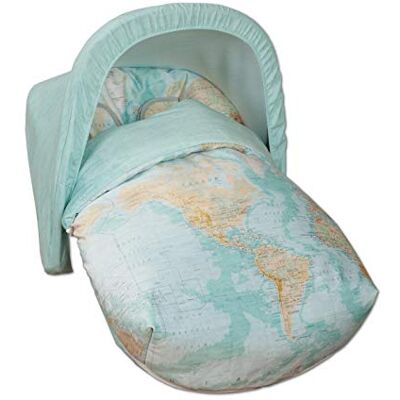 Babyline Mapamundi Fußsack, Gruppe 0, Unisex Babyline Mapamundi Fußsack, Gruppe 0, Unisex