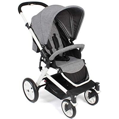 CHIC 4 BABY 157 32 Sportwagen Boomer, Buggy, Kinder-Sportwagen, Melange grau CHIC 4 BABY 157 32 Sportwagen Boomer, Buggy, Kinder-Sportwagen, Melange grau