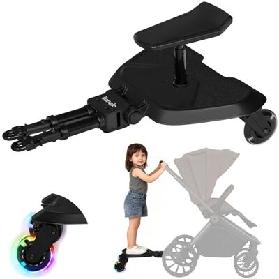 Lionelo Buggy Board 2in1 Mitfahrbrett für Kinderwagen mit abnehmbarem Sitz Lionelo Buggy Board 2in1 Mitfahrbrett für Kinderwagen mit abnehmbarem Sitz