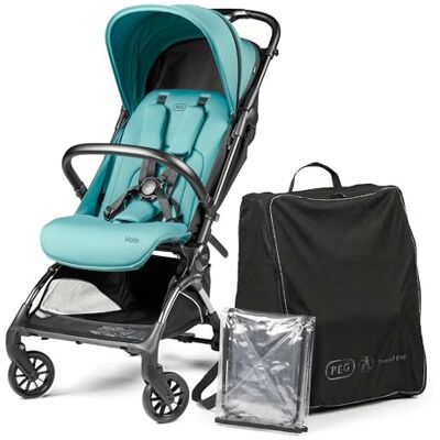 Peg Perego PEG Leichter Buggy Volo mit Regenschutz, Handgepäckgröße, Flugzeuggeeignet, Kompakt, Ab Geburt bis 22 kg, Reisetasche Inklusive, Tahiti Peg Perego PEG Leichter Buggy Volo mit Regenschutz, Handgepäckgröße, Flugzeuggeeignet, Kompakt, Ab Geburt bis 22 kg, Reisetasche Inklusive, Tahiti
