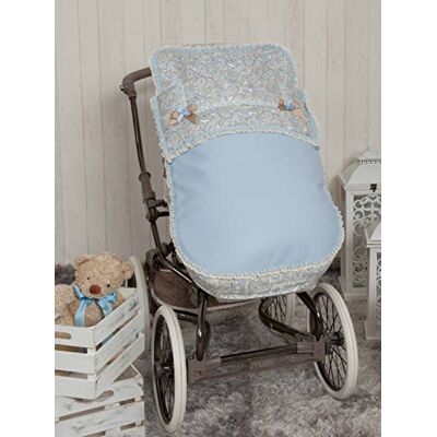 Babyline , Caramelo – Fußsack für Kinderwagen, Blau Babyline , Caramelo – Fußsack für Kinderwagen, Blau
